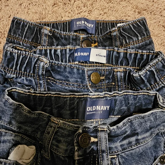 Toddler Boy Old Navy Jeans 3t - Picture 3 of 3